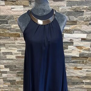 Bailey Blue Strapless Navy Dress